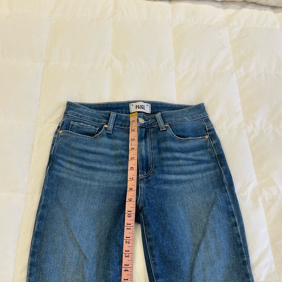Women’s Hoxton Crop Paige Jeans with frayed ankle Size 27 - Picture 5 of 13